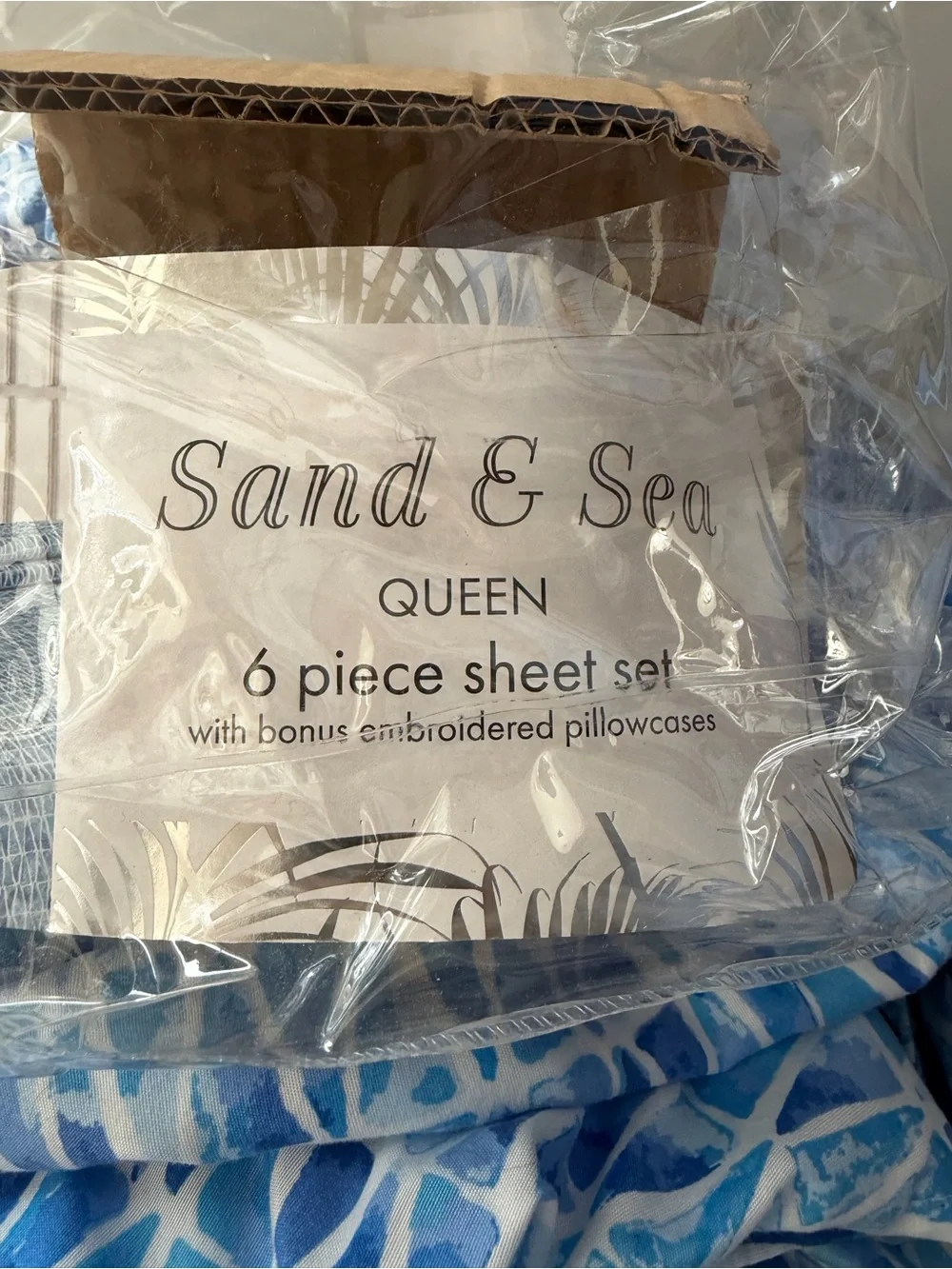 Sand & Sea opened package